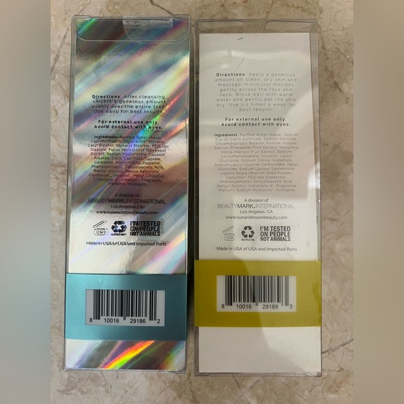 Seas the Day Daily Facial Moisturizer + & Sunny Daze Facial Gel Enzyme Scrub - Picture 3 of 4